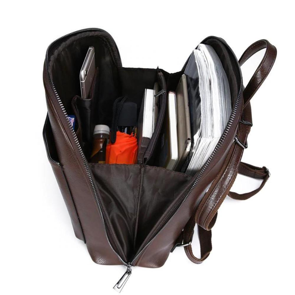 Eliza™ - CLASSIC BACKPACK WITH DOUBLE ZIP OPENING