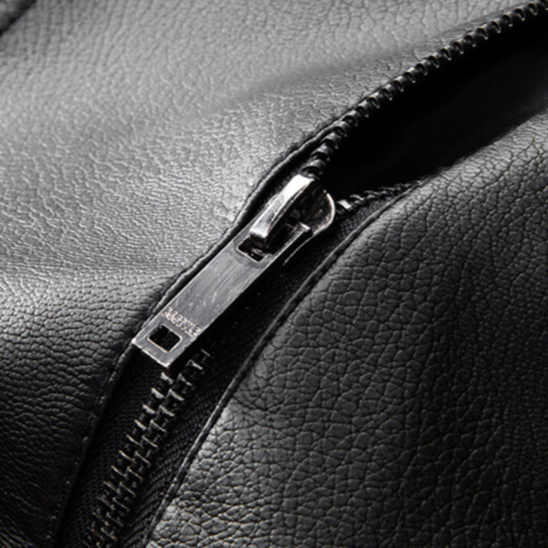 LIGHT LEATHER JACKET
