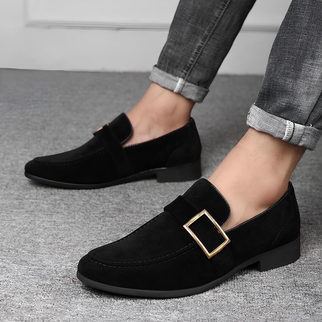 SUEDE LEATHER LOAFERS