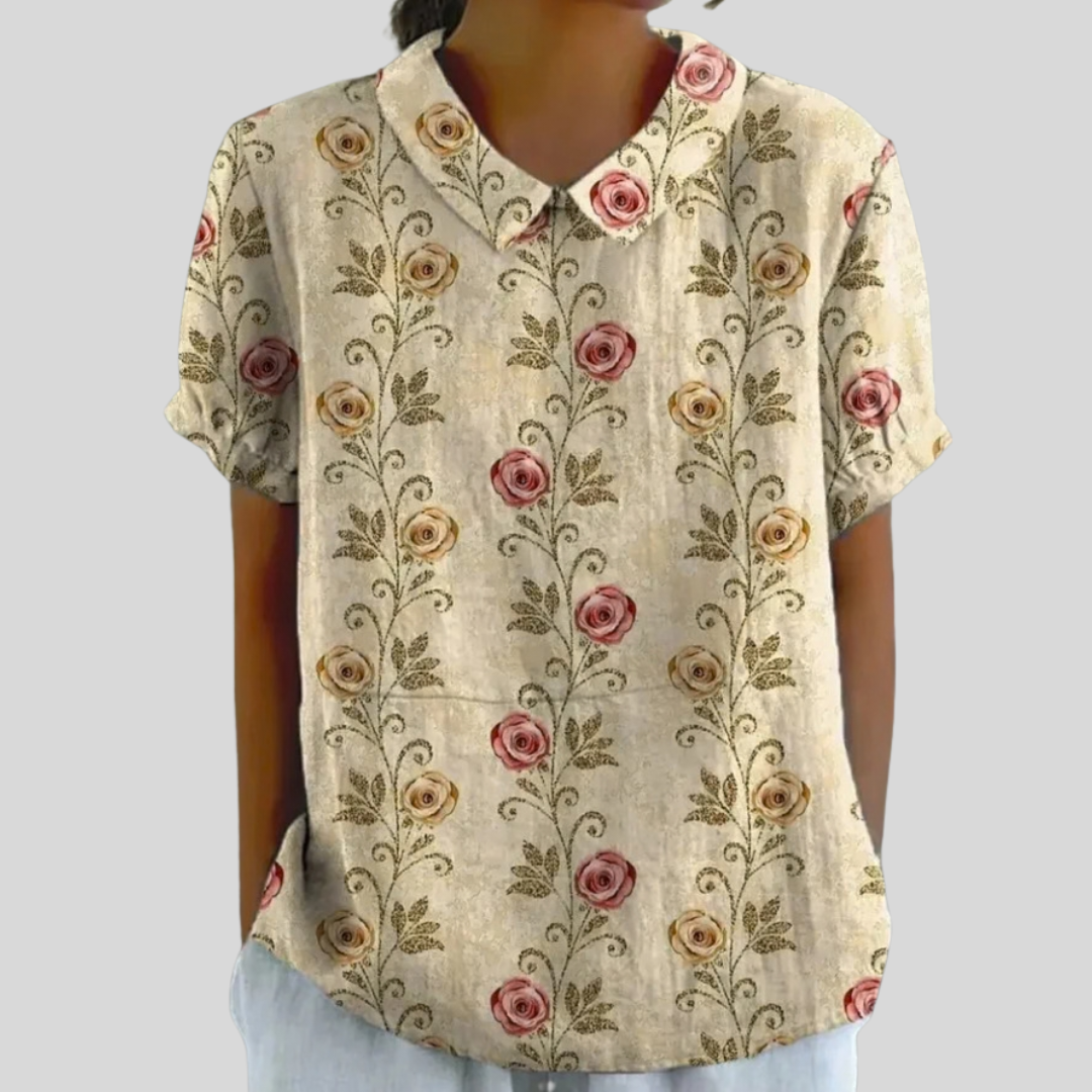 Amélie™ | Classic Rose Blouse