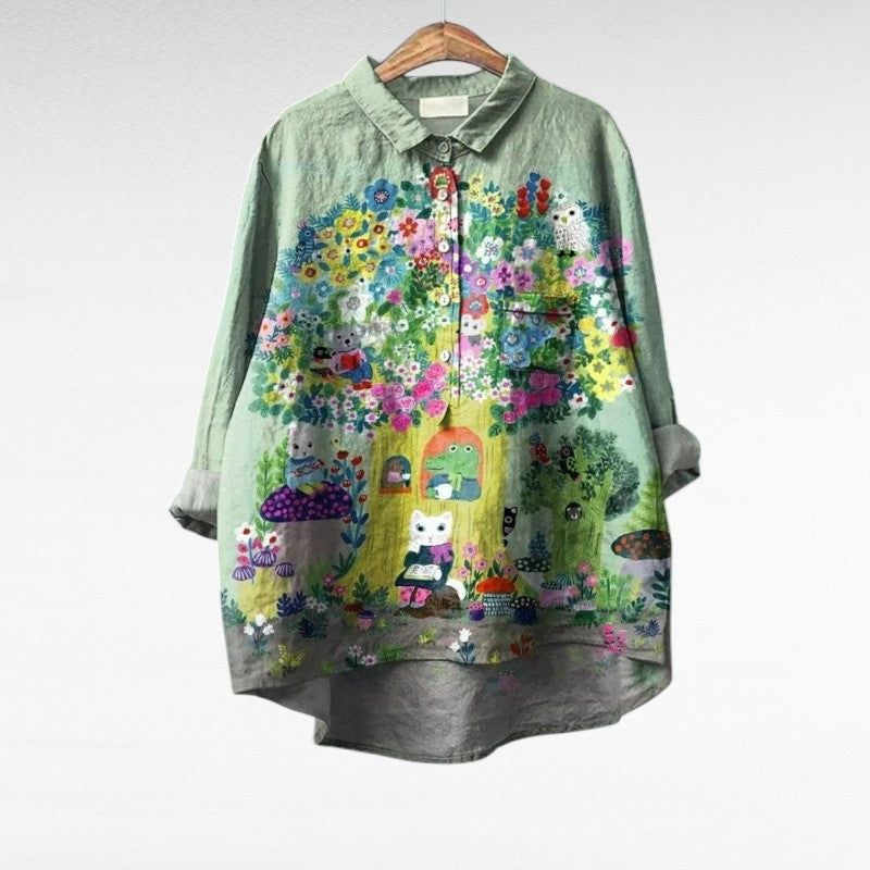 Élise™ | Enchanted Garden Blouse