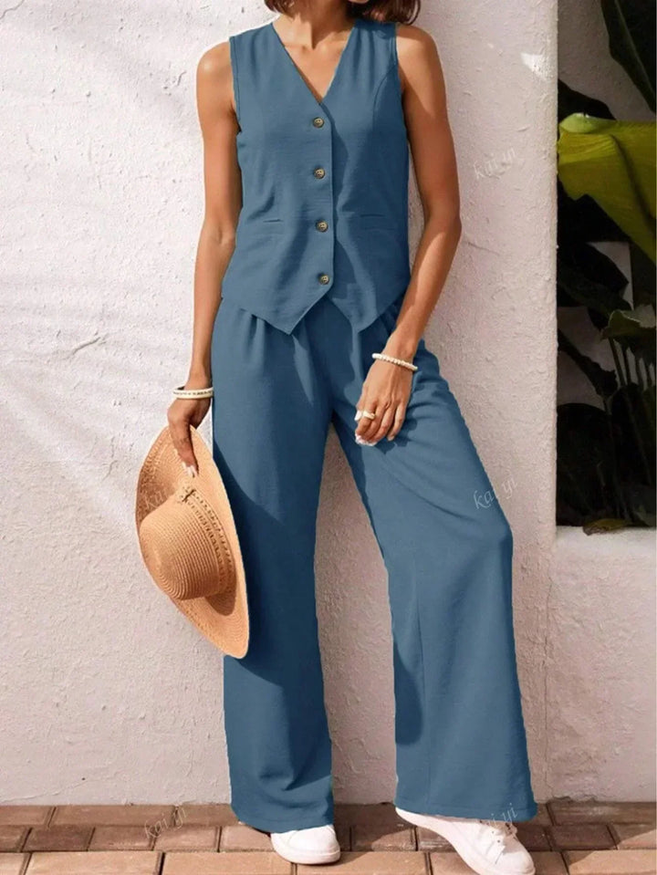 Vélaria™ | Gilet and Trousers Set