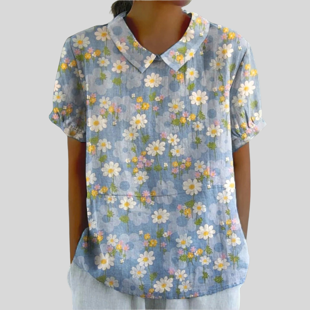 Coralie™ | Fresh Daisy Blouse