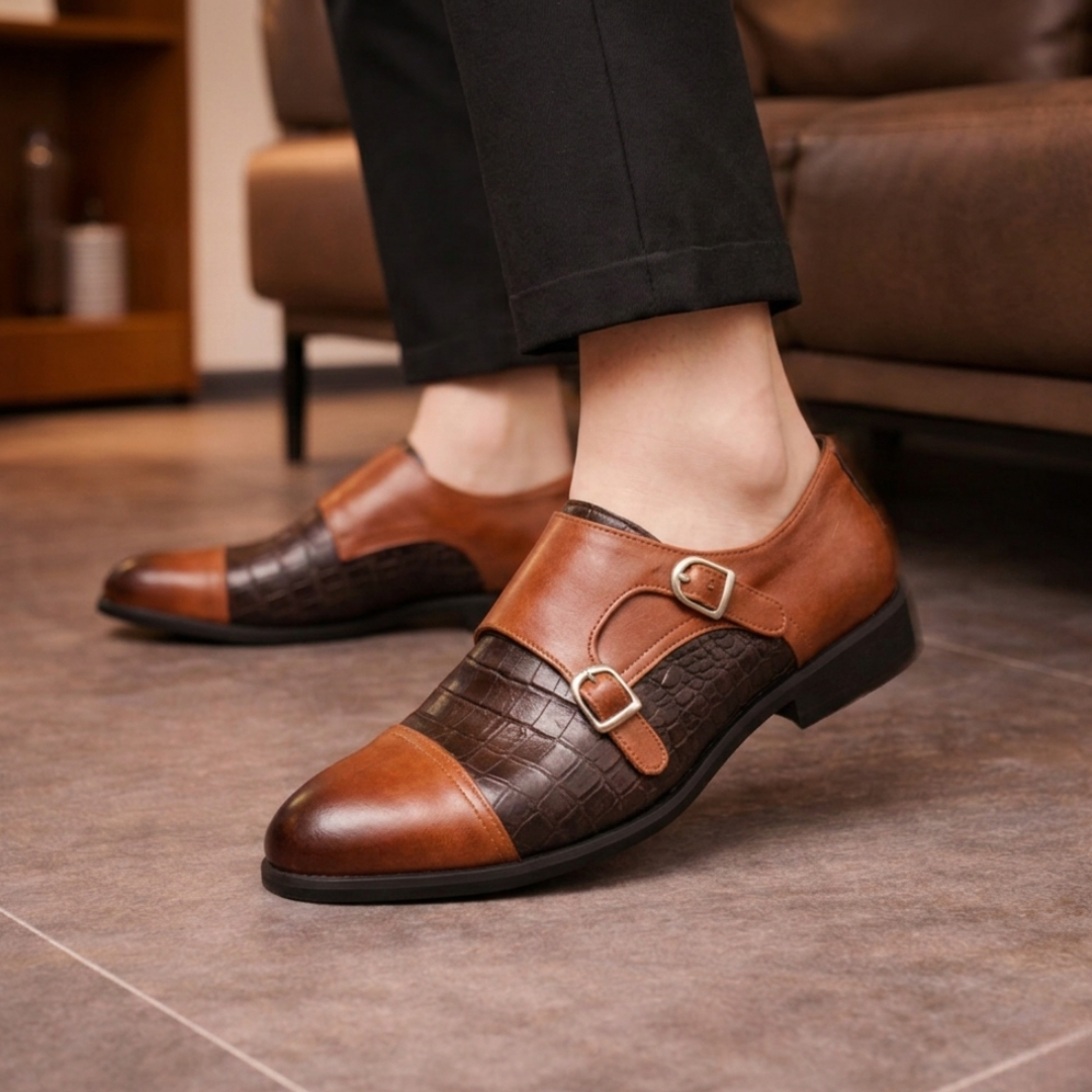 DOUBLE MONK SHOES