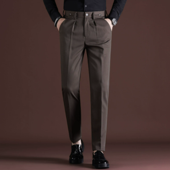 SLIM FIT TROUSERS