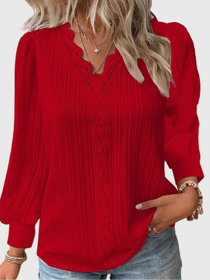 Andrea™ | Elegant Pull-On Blouse