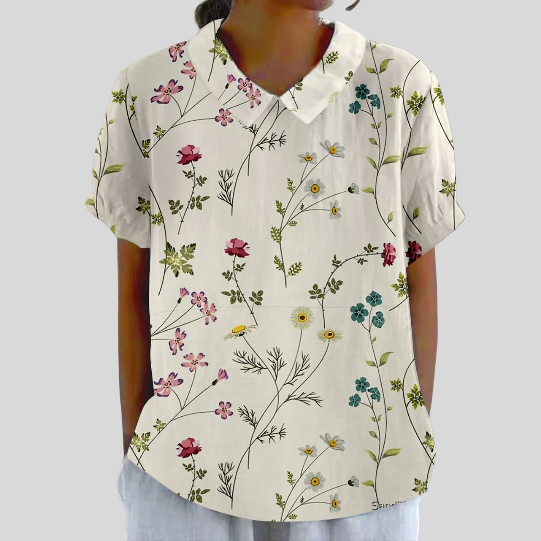 Béatrice™ | Fine Botanical Blouse