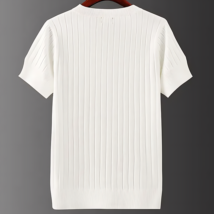 Dustin - Breathable Striped Everyday Shirt | By Julian & Claire Toronto