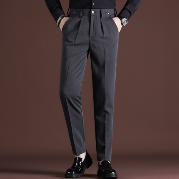 SLIM FIT TROUSERS