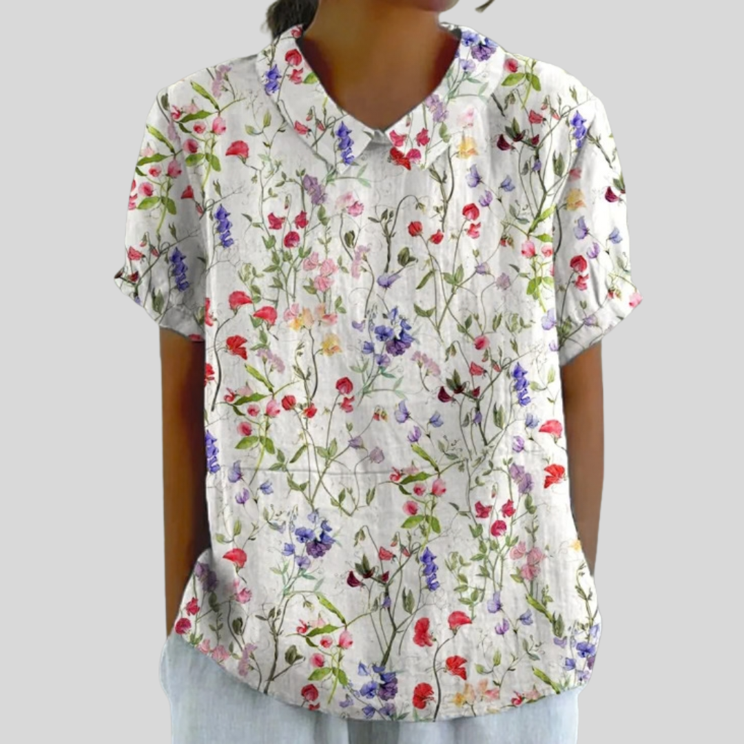 Océane™ | Lightweight Floral Blouse
