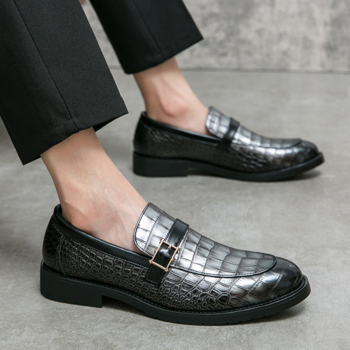 POINTED BUSINESS LOAFER SHOES