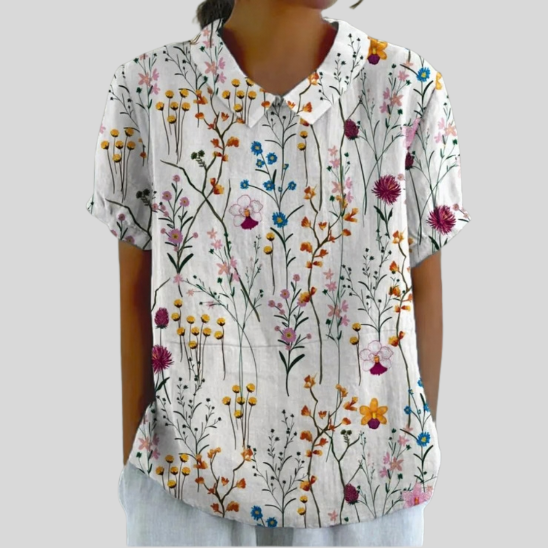 Éliane™ | Wild Garden Blouse