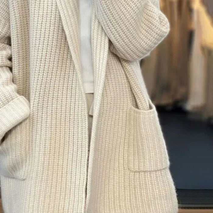 Azure™ - KNIT SWEATER WITH POCKETS