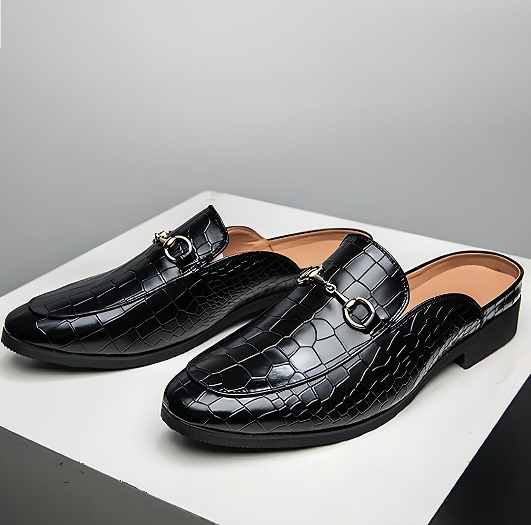 HALF LEATHER SHOES