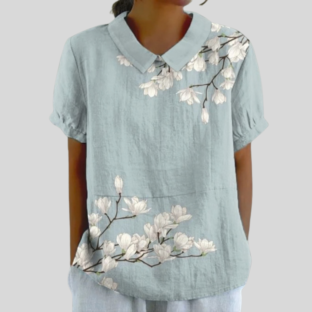 Aurore™ | Placed Floral Blouse