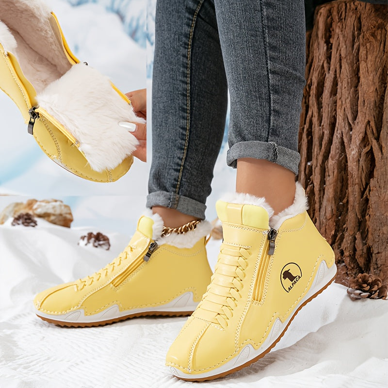 Léa | Comfortable Winter Ankle Boots with Ergonomic Support
