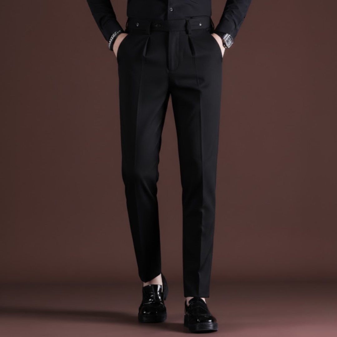 SLIM FIT TROUSERS