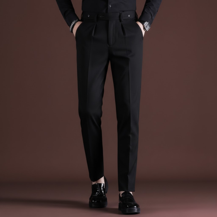 SLIM FIT TROUSERS
