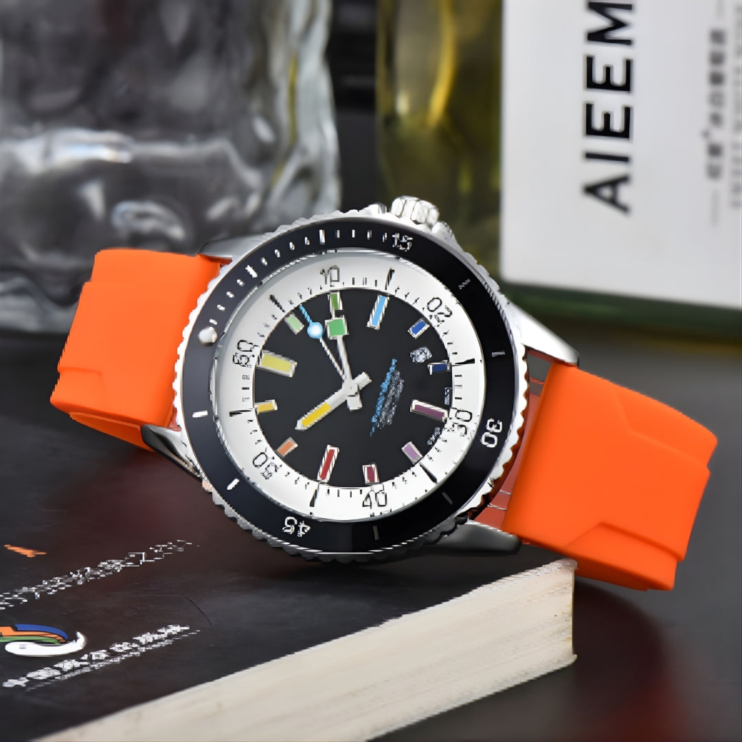 SILICONE STRAP WATCH