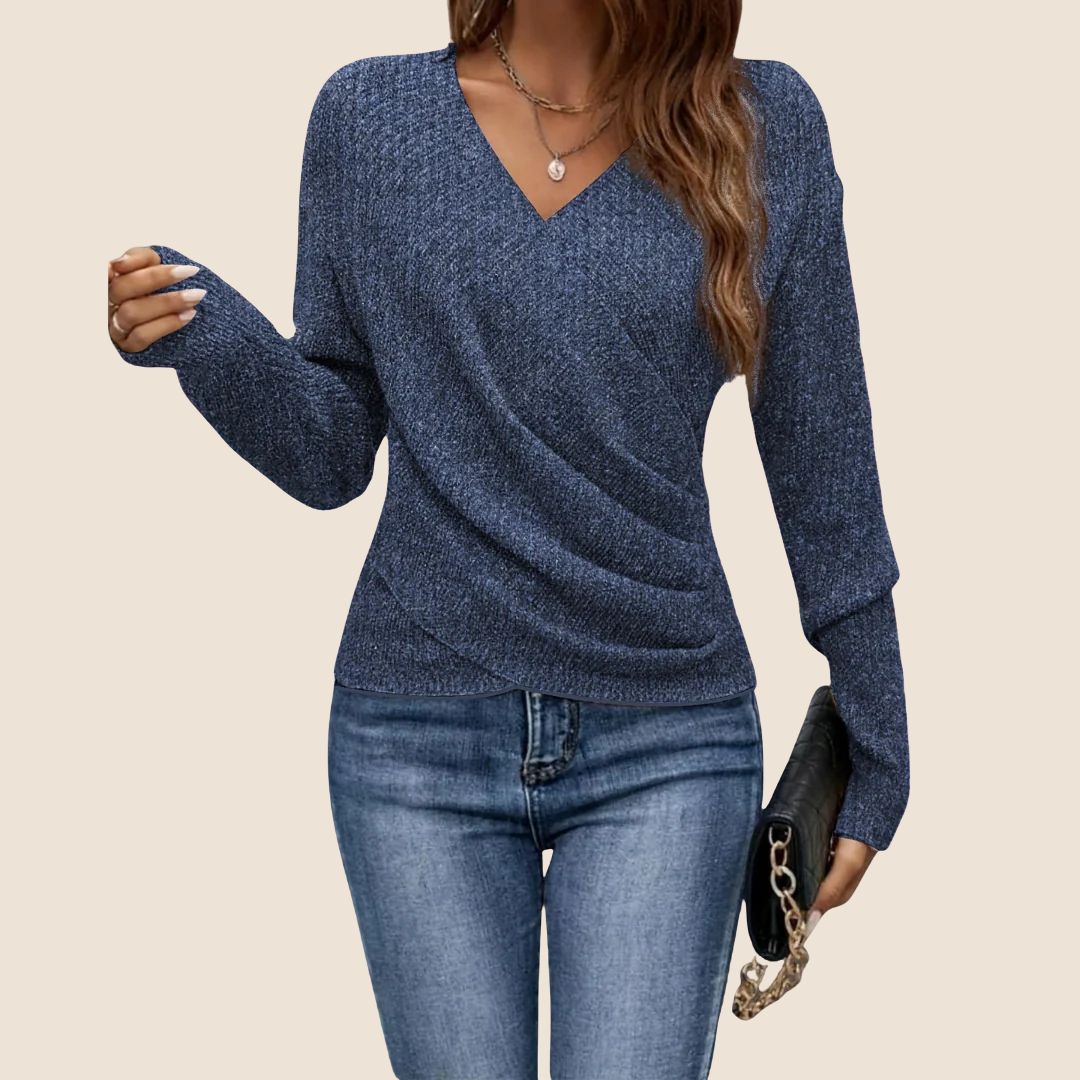Jill™ | Flattering Wrap Top