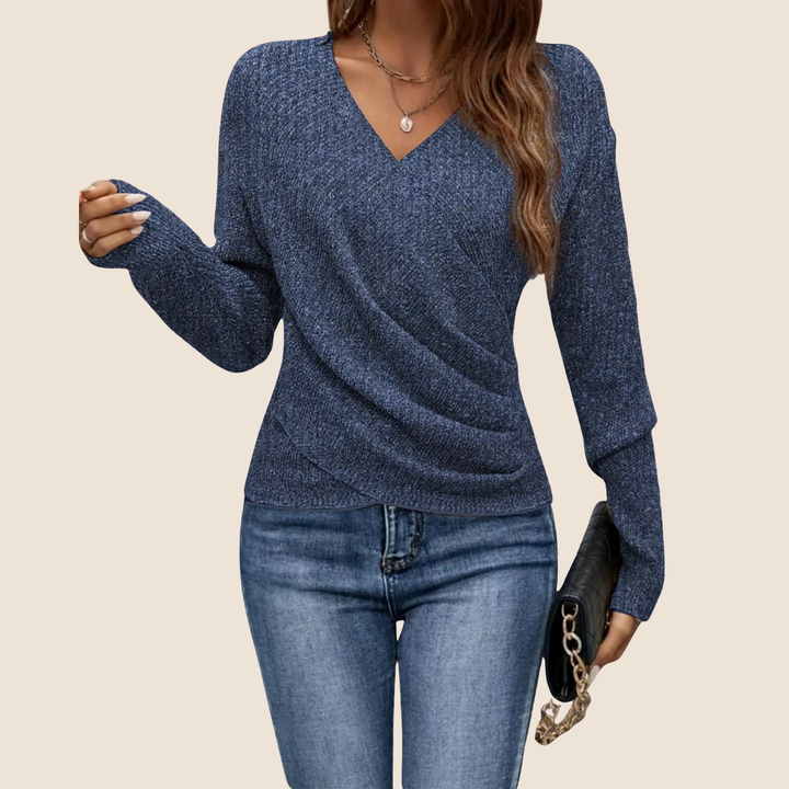 Jill™ | Flattering Wrap Top