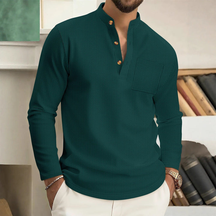 Ronan - Soft Touch Modern Collar Shirt | By Julian & Claire Toronto