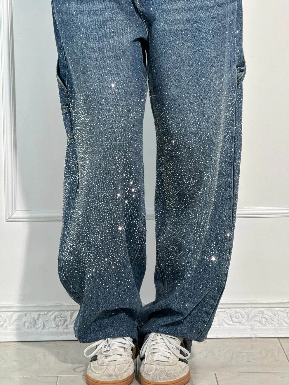 Katherine – Women’s Denim Balloon Trousers for Effortless Confidence