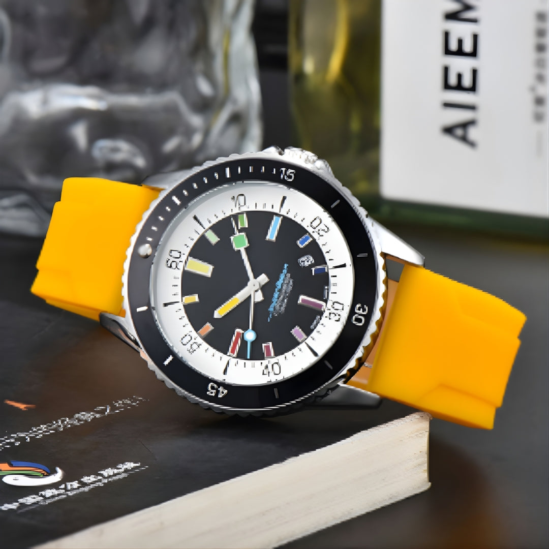 SILICONE STRAP WATCH