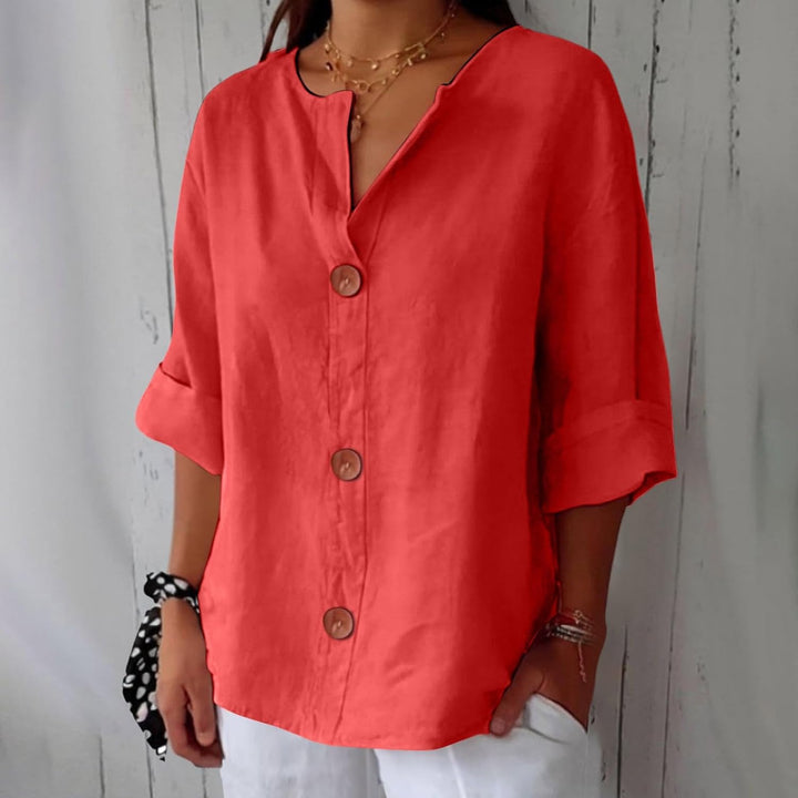 Lunaria™ | Cotton-Linen Shirt