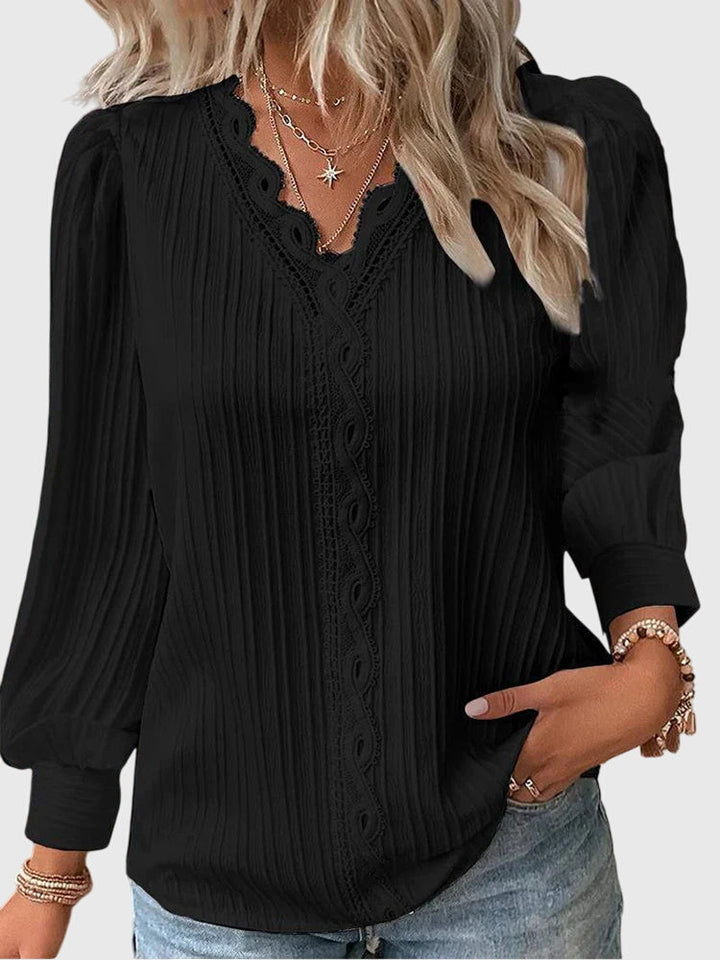 Andrea™ | Elegant Pull-On Blouse