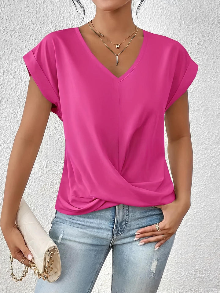 Gemma™ | Draped Fluid Top