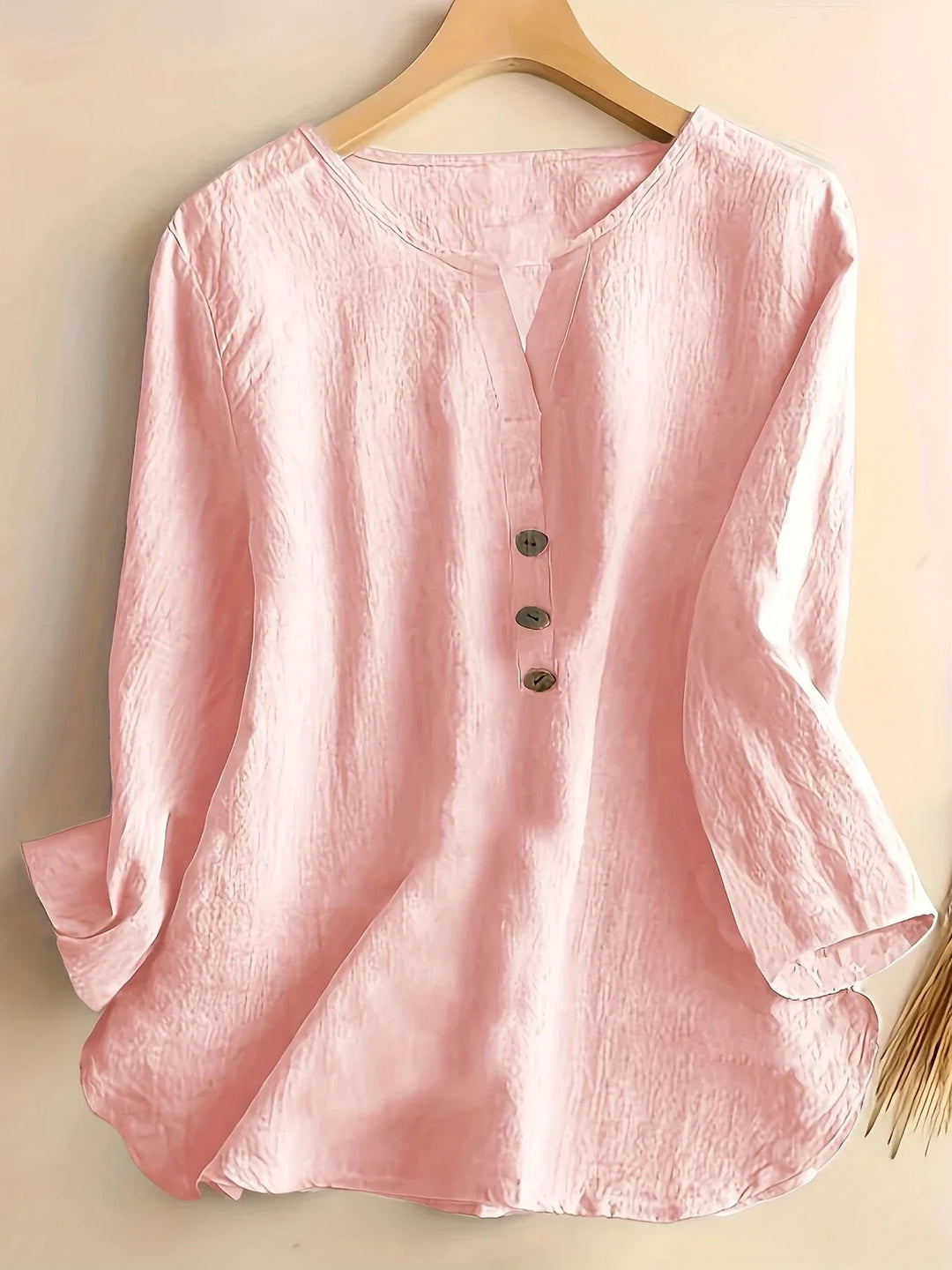 Solénya™ | Cotton-Linen Blouse