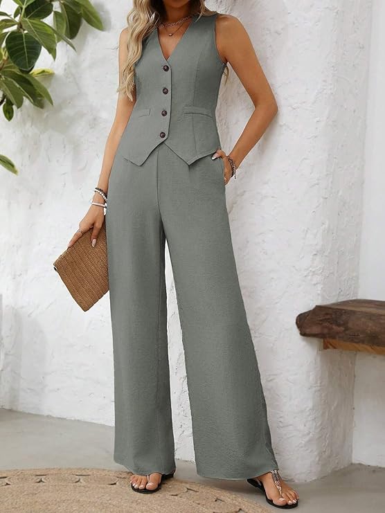 Vélaria™ | Gilet and Trousers Set