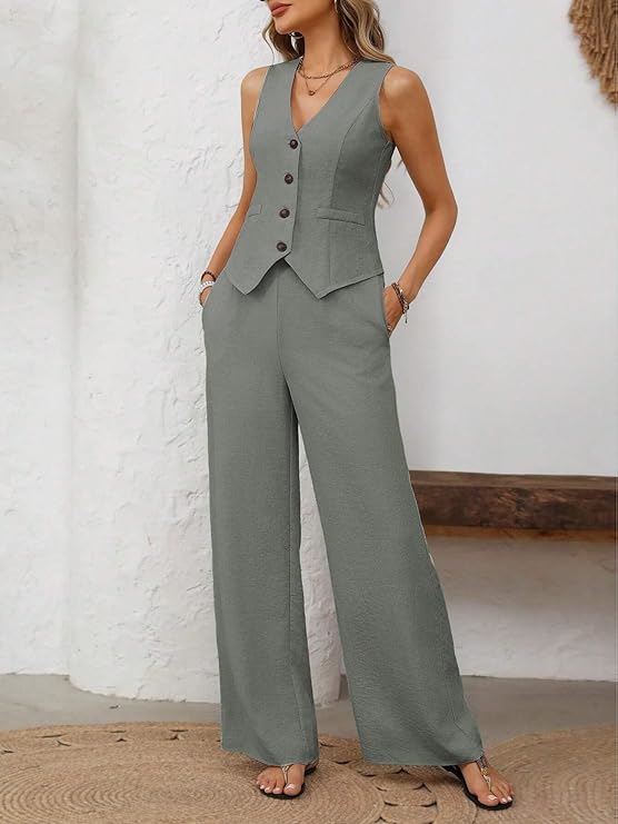 Vélaria™ | Gilet and Trousers Set