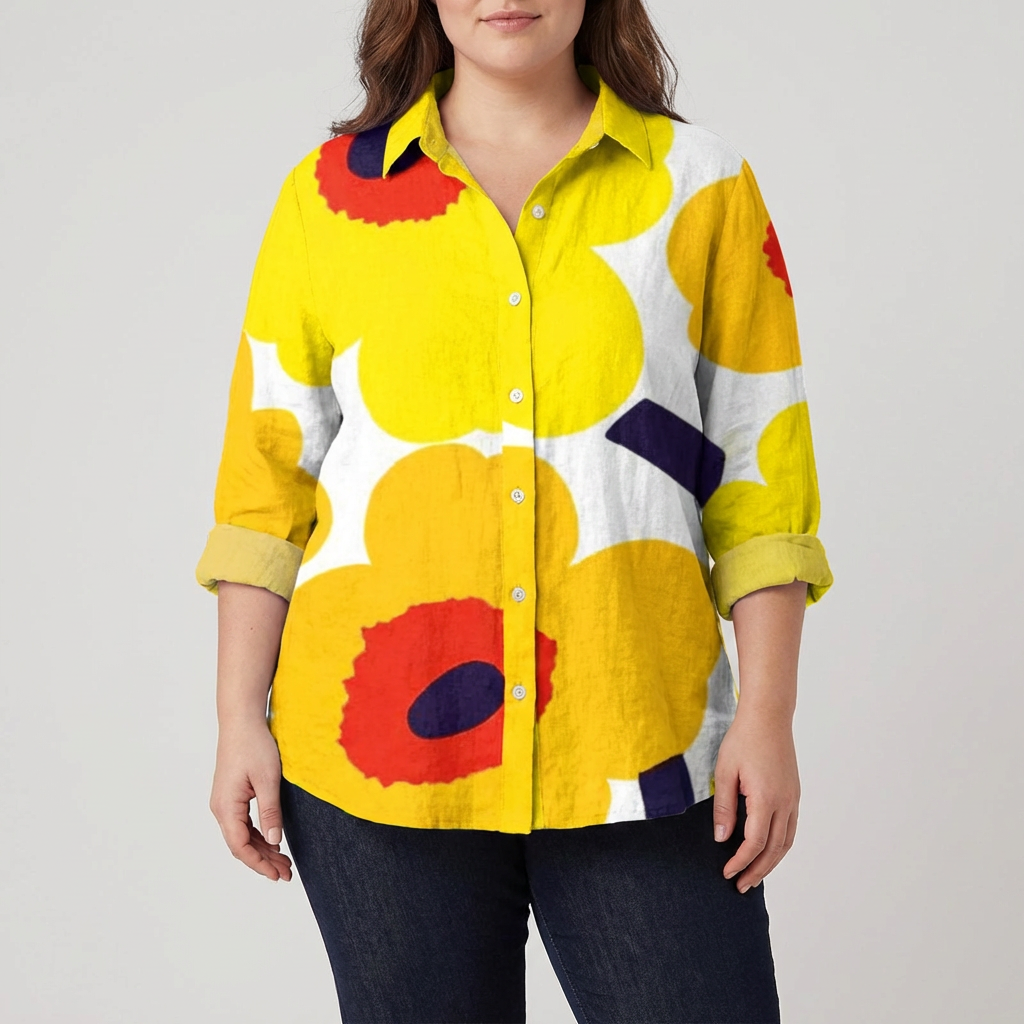 Helena™ | Elegant Summer Linen Blouse