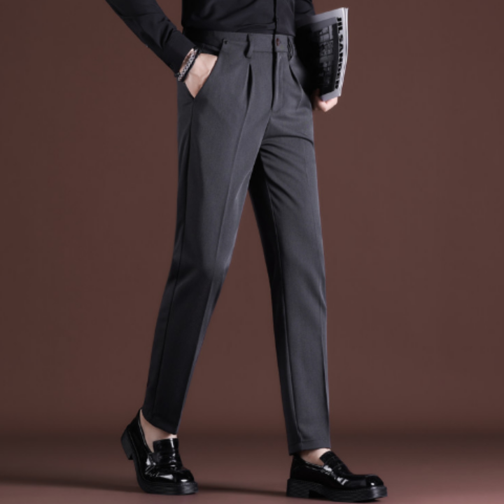 SLIM FIT TROUSERS
