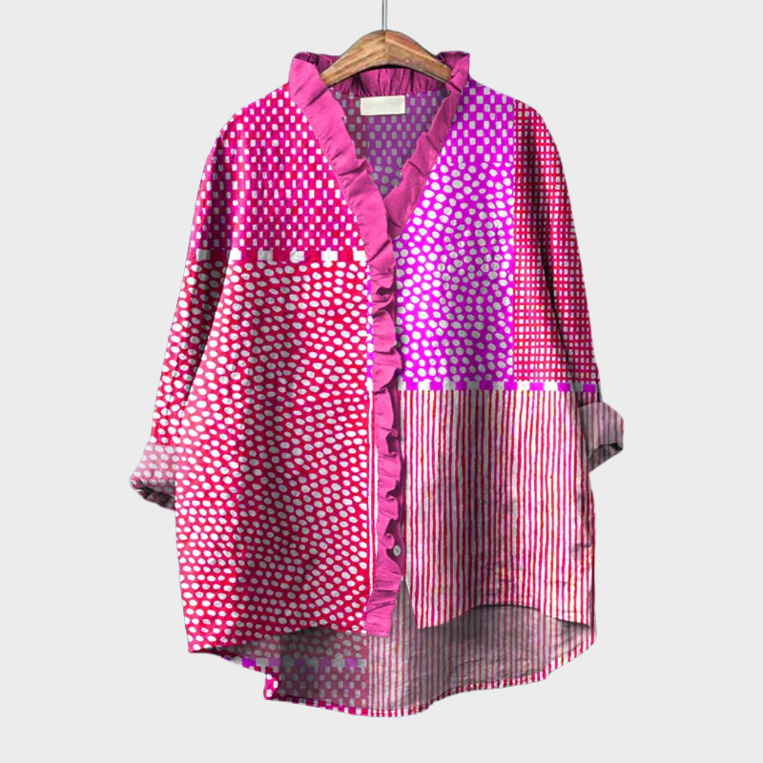 Cassandra™ | Vibrant Graphic Blouse