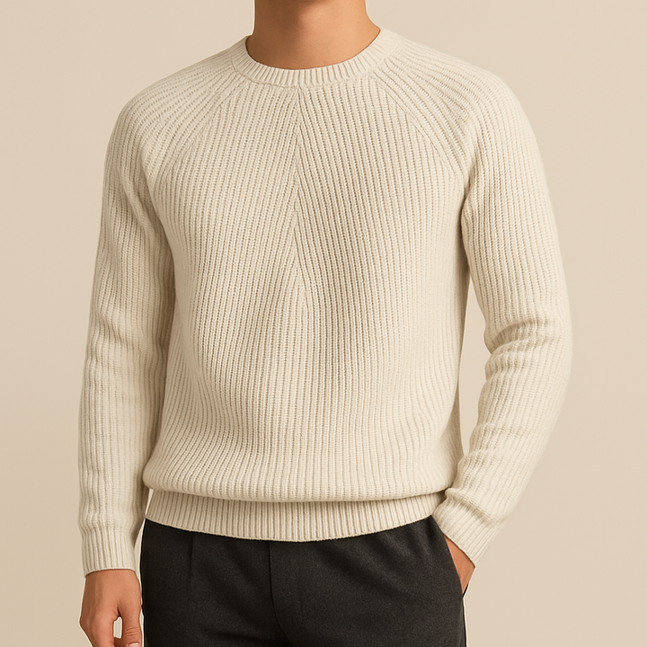 Isaac - Ribbed Knit | By Julian & Claire Toronto