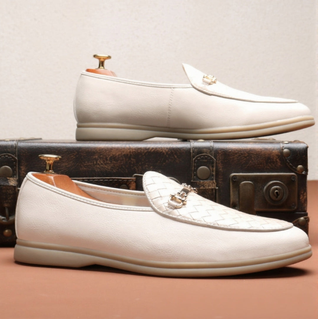 WOVEN HORSEBIT LOAFERS