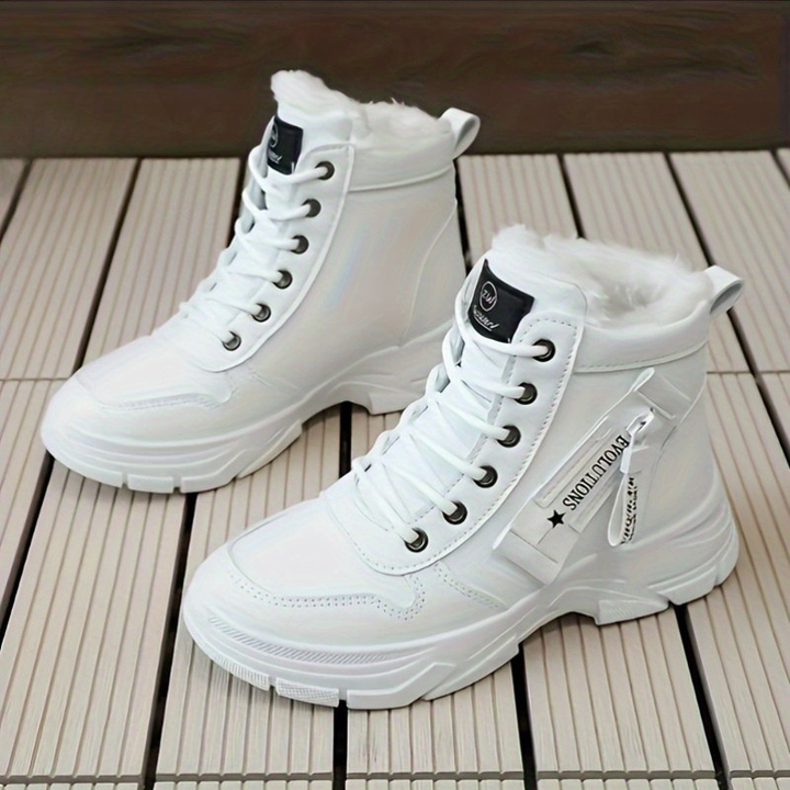 Stephanie | warm lace-up winter boots