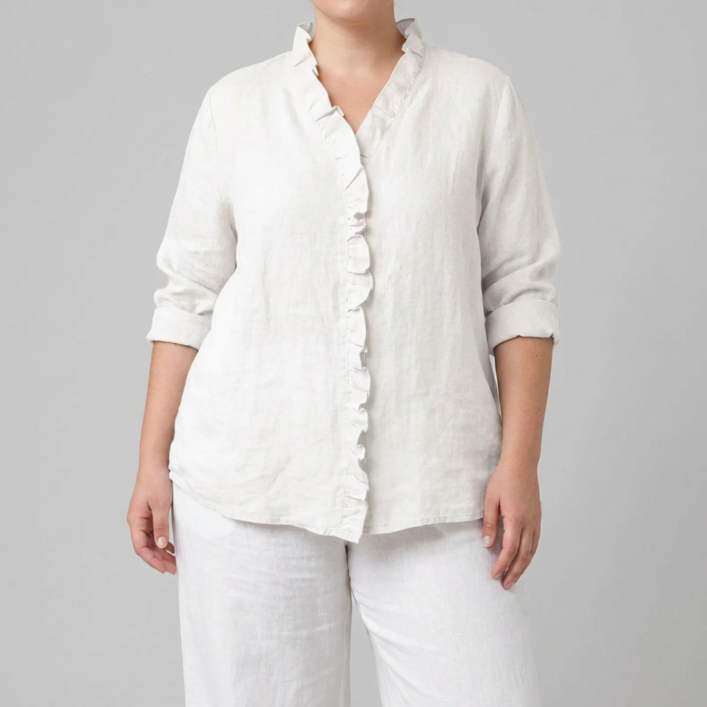 Eline™ | Elegant Summer Linen Blouse