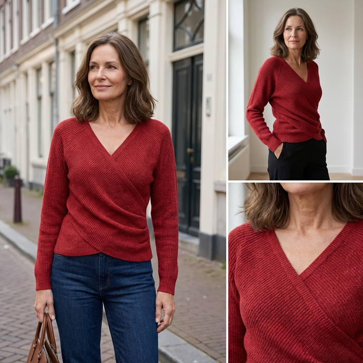 Jill™ | Flattering Wrap Top