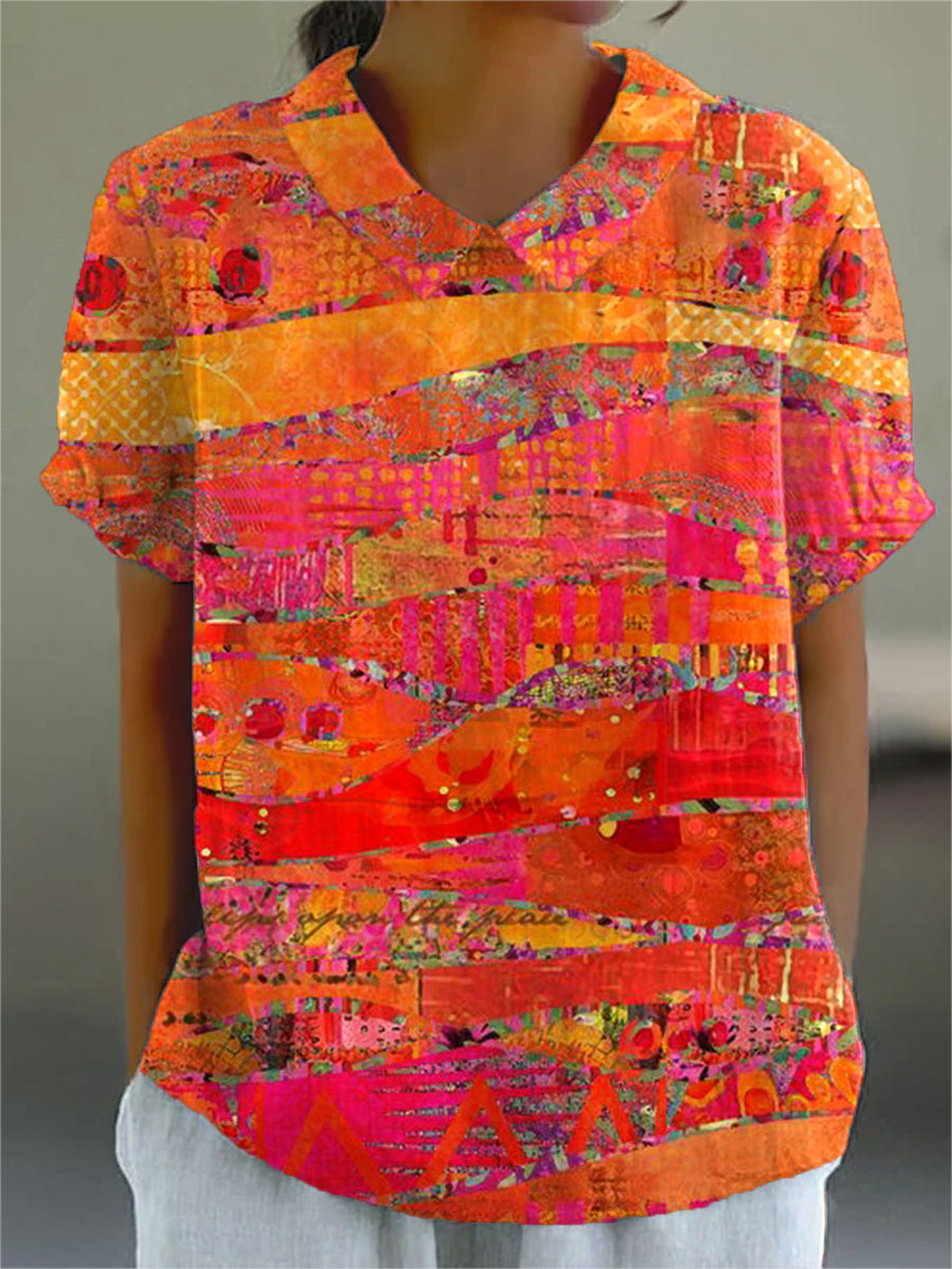 Isla™ | Abstract Pattern Shirt