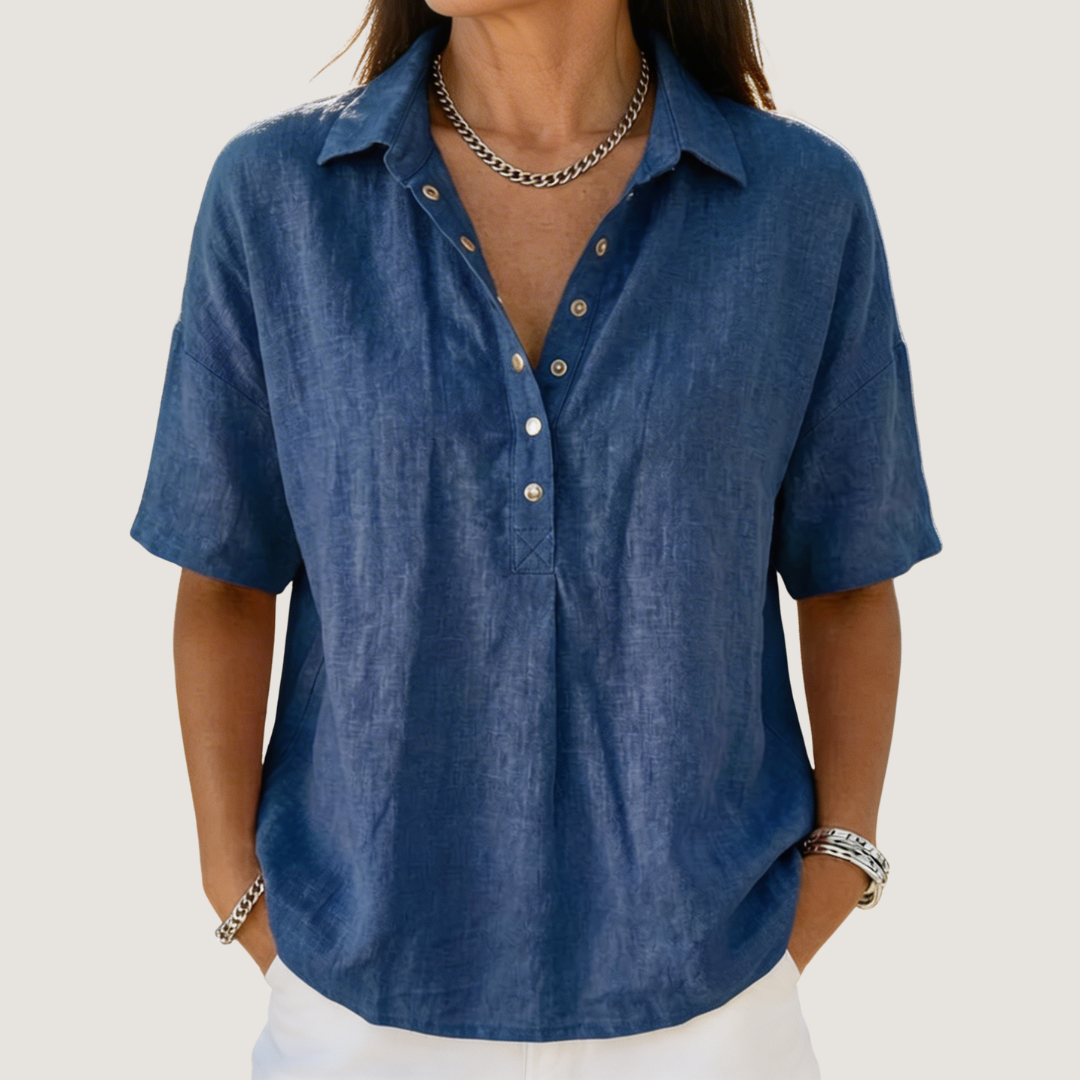 Hélène™ | Blouse with Collar