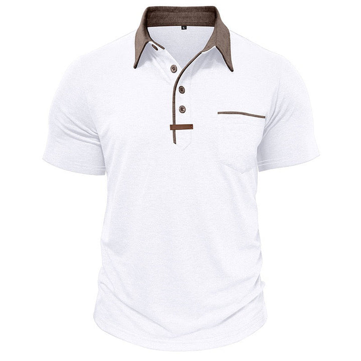 Chris - Classic Short Sleeve Polo Shirt | By Julian & Claire Toronto