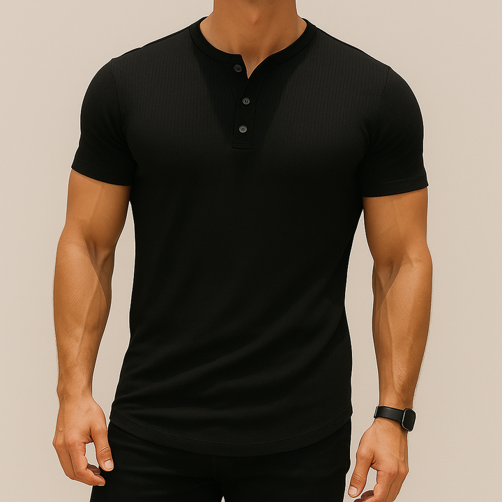 Henry Owen Classic Button-Up Shirt