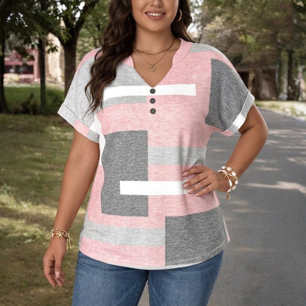 Abby™ | Colour Block Blouse