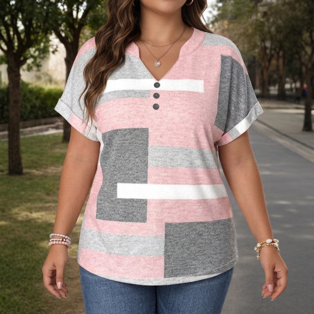 Abby™ | Colour Block Blouse