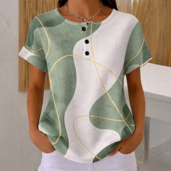 Anaïs™ | Casual Colour Block Blouse