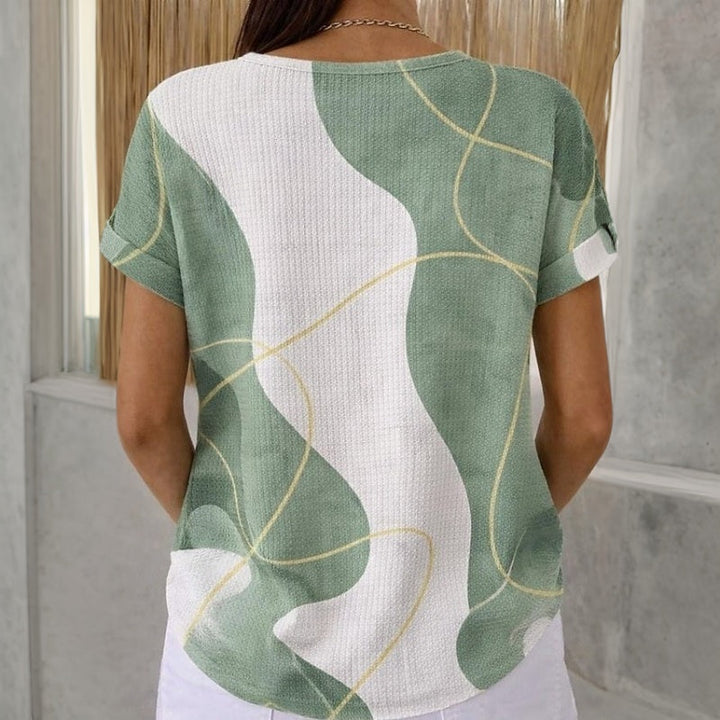 Anaïs™ | Casual Colour Block Blouse